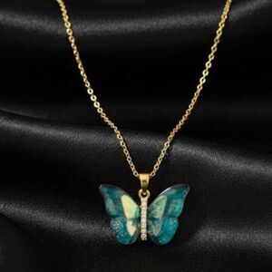Ladies Butterfly Necklace